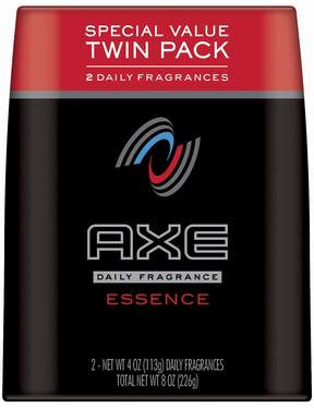 AXE Daily Fragrance, Essence 4 oz, Twin Pack