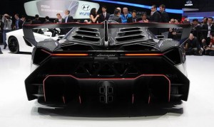 Lamborghini Veneno from back