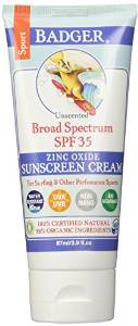 Badger Sport Sunscreen Cream