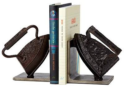 Vintage Iron Bookends By Breck Armstrong