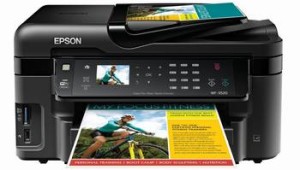 Epson WorkForce WF-3520 Wireless All-in-One Color Inkjet Printer