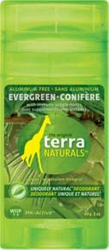 Terra Naturals Uniquely Natural Deodorants, Evergreen
