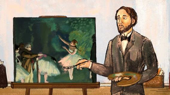 Edgar Degas - Famous French Artists and Painters