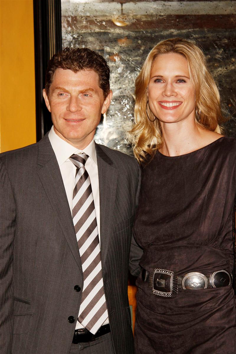 Bobby Flay and Stephanie March