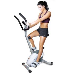 Velocity Exercise Magnetic Upright Exercise Bike